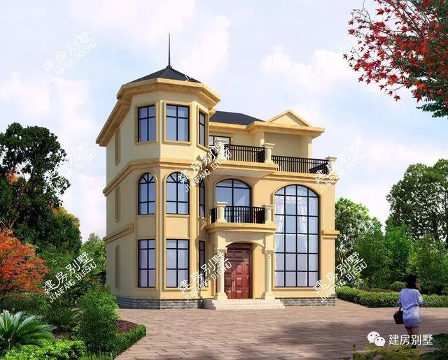 江西南北通透的2款三層新民居設計戶型，自建房不后悔