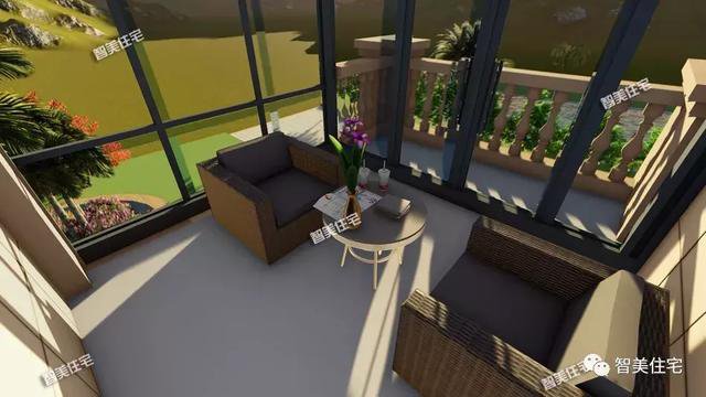 16×13.8米豪華三層半別墅豪宅戶型圖，還帶電梯