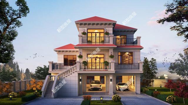 農村樓房首層做架空層如何？再也不怕下暴雨了