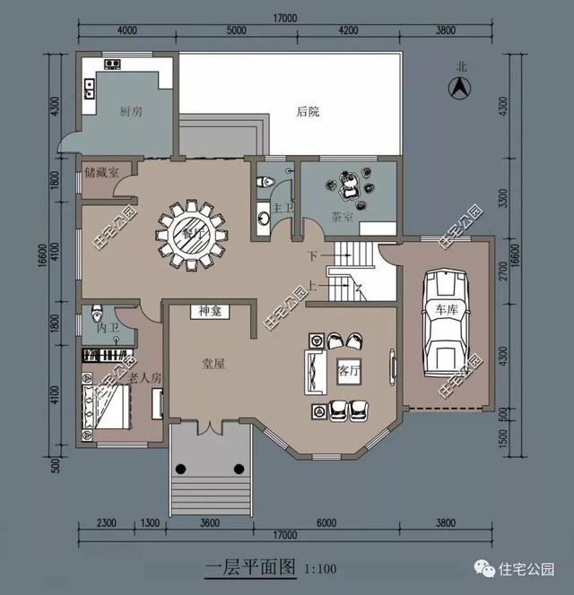 帶車庫農村自建房子戶型和外觀圖片大全，讓你一次看個夠