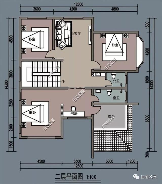 帶車庫農村自建房子戶型和外觀圖片大全，讓你一次看個夠