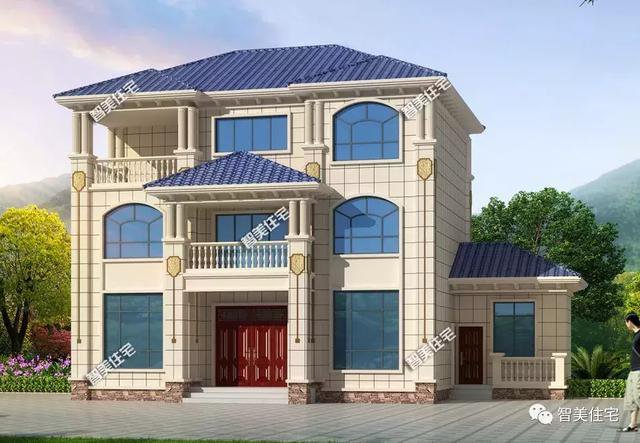 16×10米左右的三層自建房子戶型圖，還帶神位