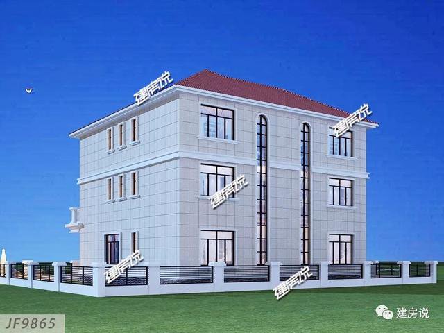 豪華歐式別墅三層民宅設(shè)計(jì)戶型圖，酒窖/ktv/電梯都有