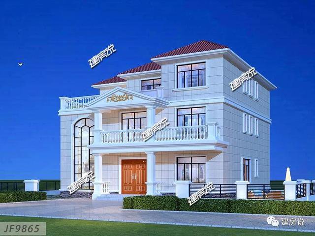 豪華歐式別墅三層民宅設(shè)計(jì)戶型圖，酒窖/ktv/電梯都有