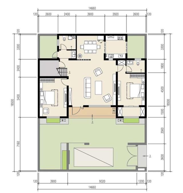 4款風格不同的農村民宅戶型圖，你更喜歡什么風格？