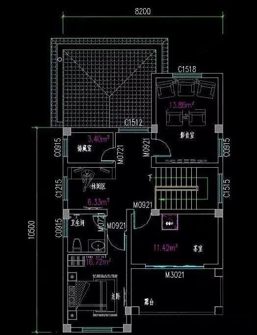 4款風格不同的農村民宅戶型圖，你更喜歡什么風格？