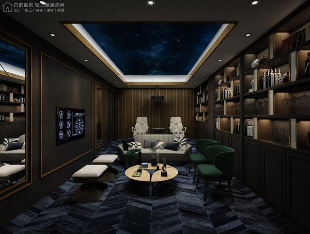 帶中式小院的農村住宅戶型圖，住進去肯定很愜意