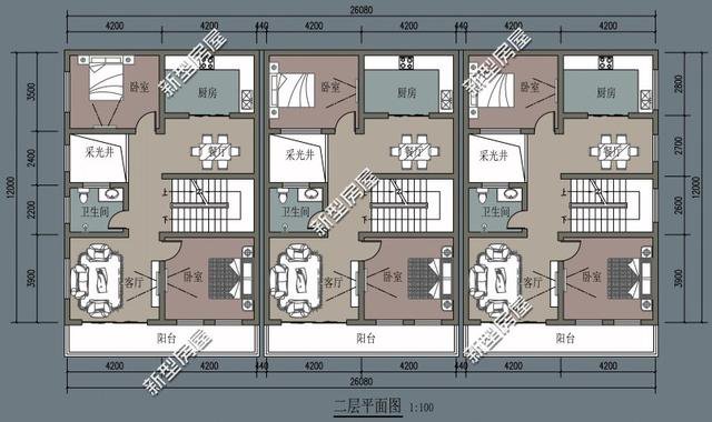 新農(nóng)村臨街自建房戶型，帶商鋪的別墅設(shè)計(jì)更實(shí)用