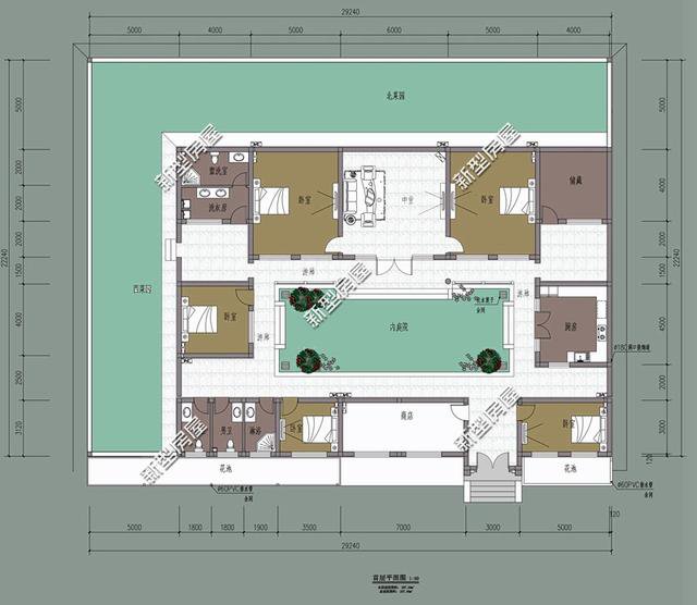 新農(nóng)村臨街自建房戶型，帶商鋪的別墅設(shè)計(jì)更實(shí)用