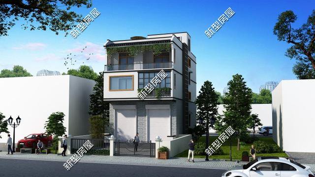 新農(nóng)村臨街自建房戶型，帶商鋪的別墅設(shè)計(jì)更實(shí)用