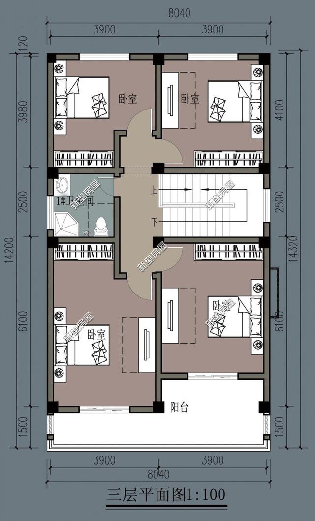 新農(nóng)村臨街自建房戶型，帶商鋪的別墅設(shè)計(jì)更實(shí)用