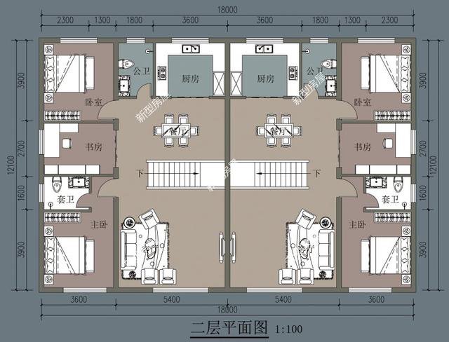 新農(nóng)村臨街自建房戶型，帶商鋪的別墅設(shè)計(jì)更實(shí)用