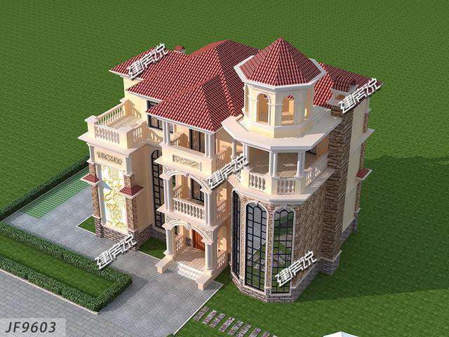 氣派豪華的幾套別墅圖片，誰還敢說農(nóng)村跟不上城市的潮流