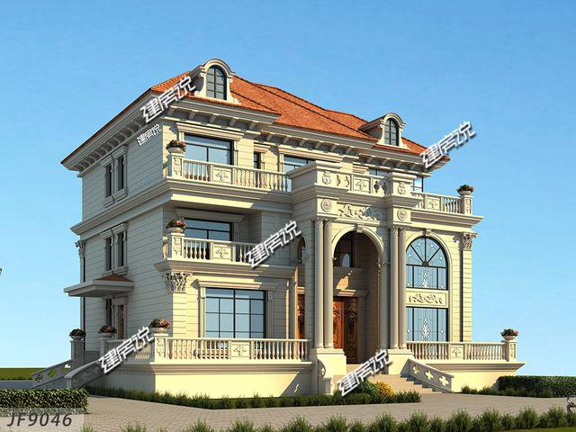 氣派豪華的幾套別墅圖片，誰還敢說農(nóng)村跟不上城市的潮流