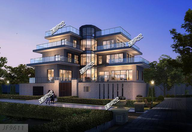 氣派豪華的幾套別墅圖片，誰還敢說農(nóng)村跟不上城市的潮流