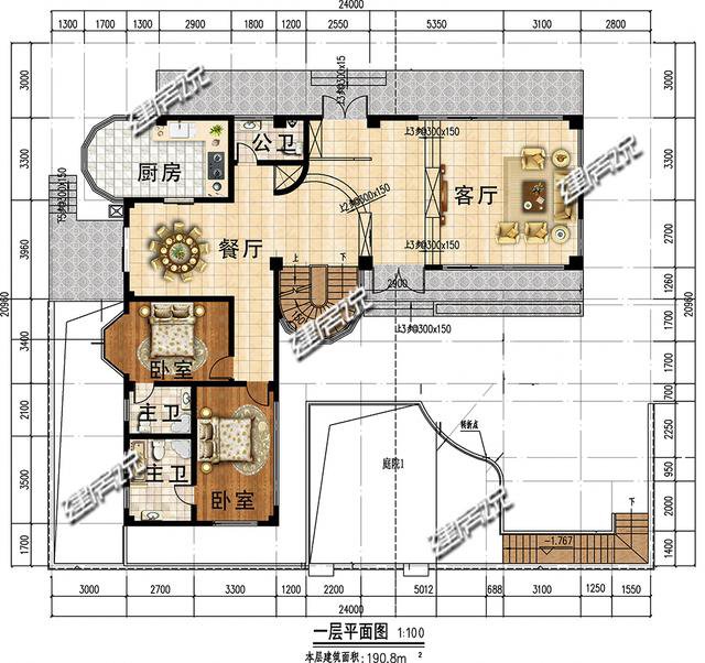 氣派豪華的幾套別墅圖片，誰還敢說農(nóng)村跟不上城市的潮流