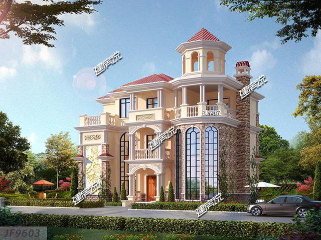 氣派豪華的幾套別墅圖片，誰還敢說農(nóng)村跟不上城市的潮流