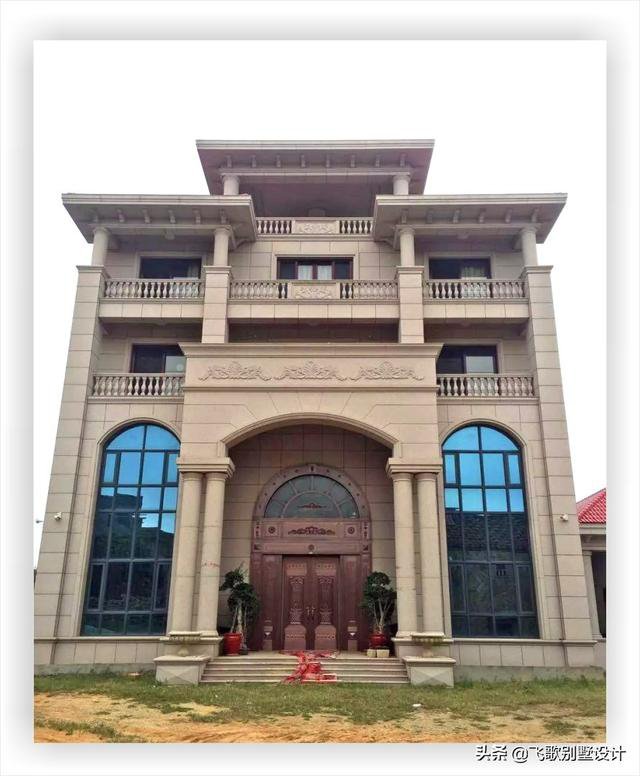 幾十款純歐式別墅完工實(shí)景圖照片，每一款都豪華高端