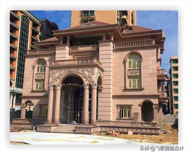 幾十款純歐式別墅完工實(shí)景圖照片，每一款都豪華高端