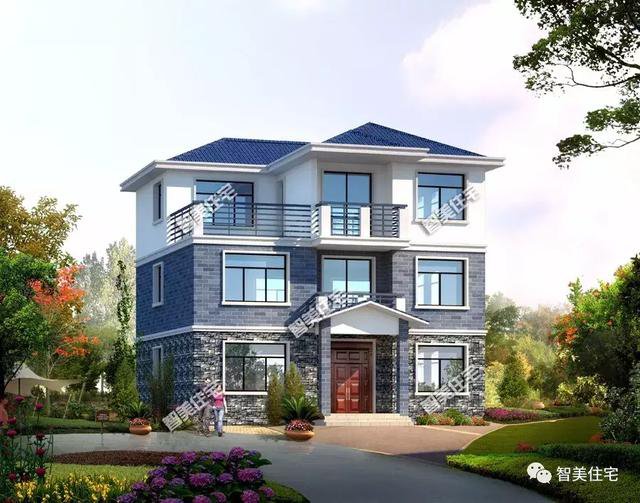 云南和江西喜歡的三層自建房屋戶型圖，面寬12米左右