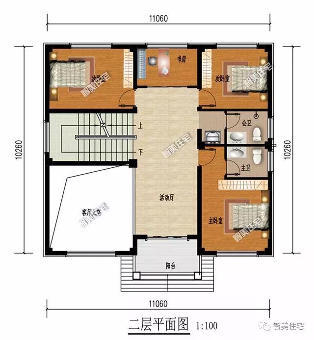 云南和江西喜歡的三層自建房屋戶型圖，面寬12米左右