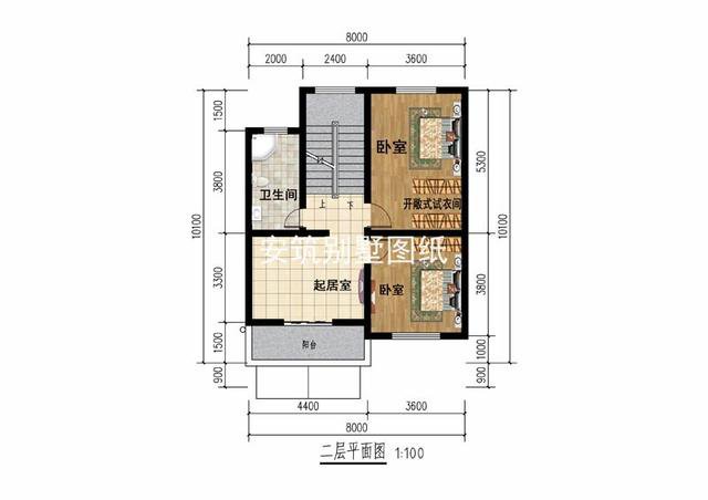 8*10米農村自建房子戶型圖，在農村這樣設計比較適合