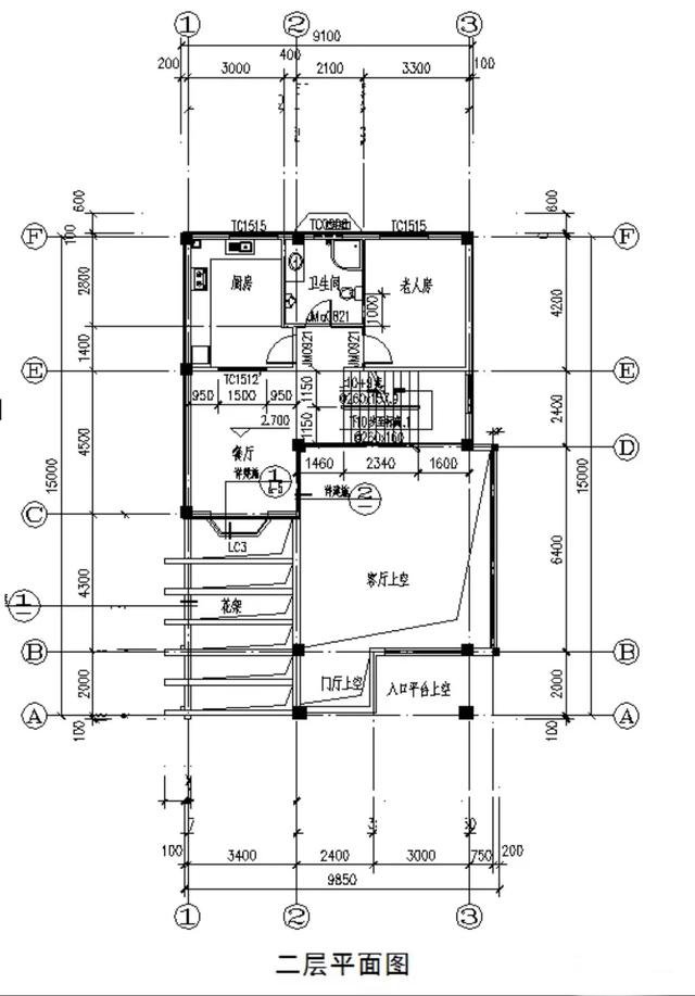 5個造價低的農村住宅戶型圖，占地百平左右
