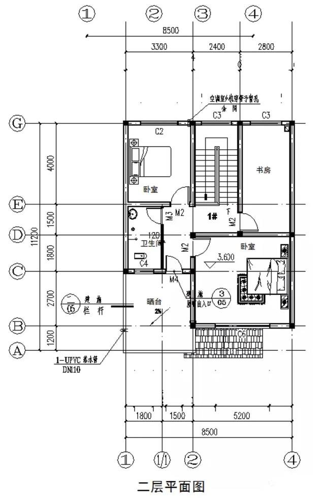 5個造價低的農村住宅戶型圖，占地百平左右