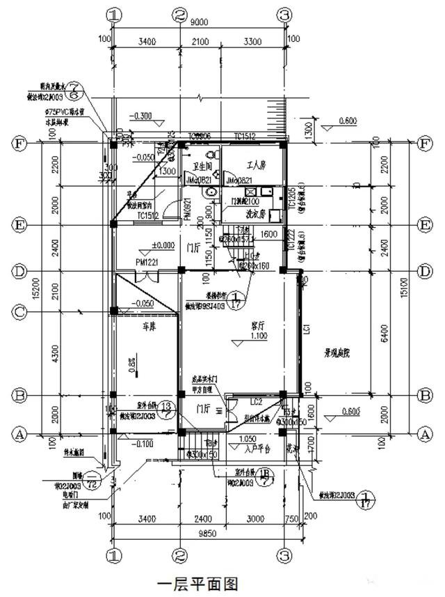 5個造價低的農村住宅戶型圖，占地百平左右