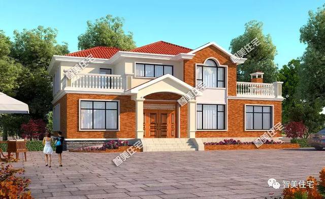 2套帶柴火房的自建房戶型方案，村里老人家都喜歡