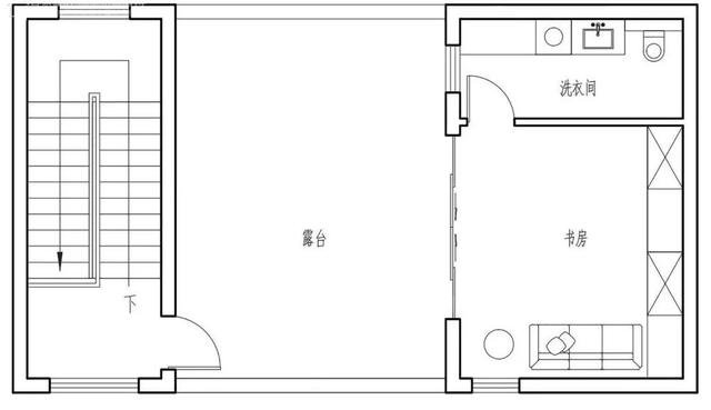 4套帶小院子的農村住宅戶型圖，2款傳統，2款時尚