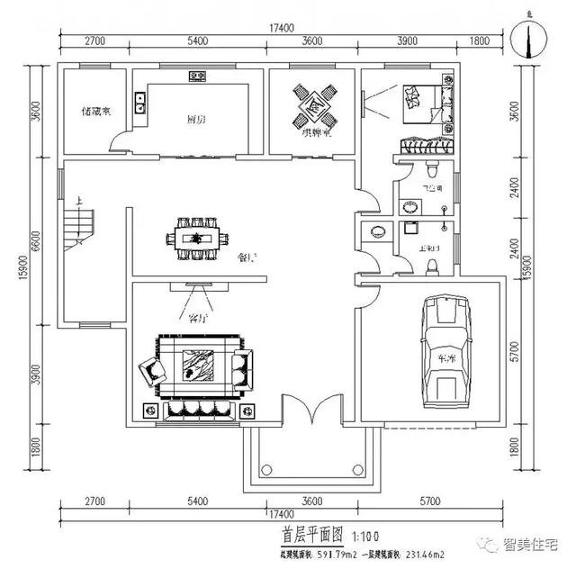 湖南農村別墅三層樓完工實拍，主體花了50萬