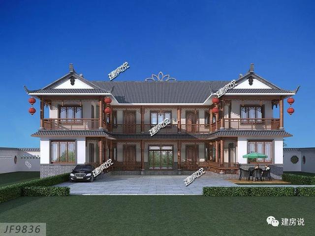 30款中式四合院效果圖外觀圖片大全，可私人定制圖紙