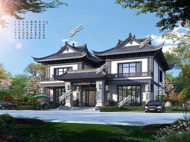 30款中式四合院效果圖外觀圖片大全，可私人定制圖紙