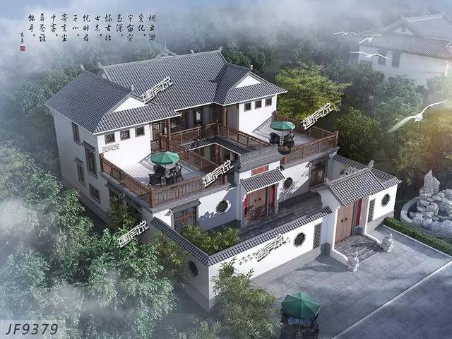 30款中式四合院效果圖外觀圖片大全，可私人定制圖紙