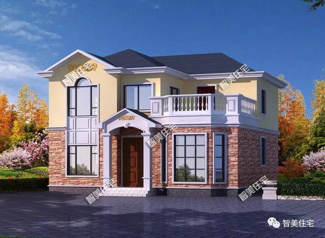 2款實(shí)用的鄉(xiāng)墅自建房住宅戶型圖，第一款選擇的比較多