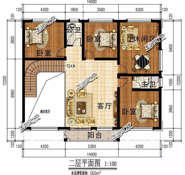 35萬新中式別墅戶型圖，農村自己按圖選這套顏值高
