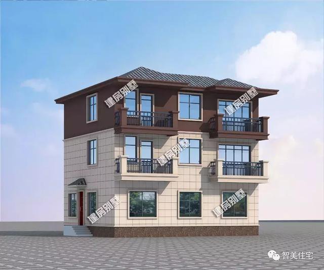 幾款新中式風(fēng)格的農(nóng)村住宅戶型圖，喜歡第一款的比較多