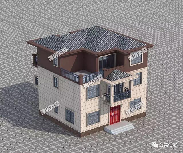 幾款新中式風(fēng)格的農(nóng)村住宅戶型圖，喜歡第一款的比較多