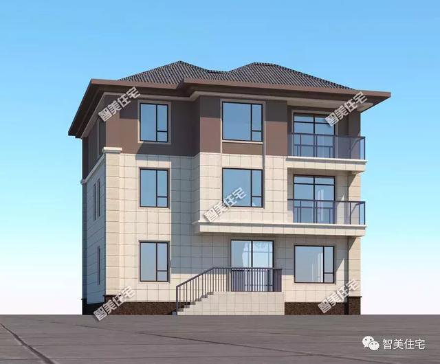 幾款新中式風(fēng)格的農(nóng)村住宅戶型圖，喜歡第一款的比較多