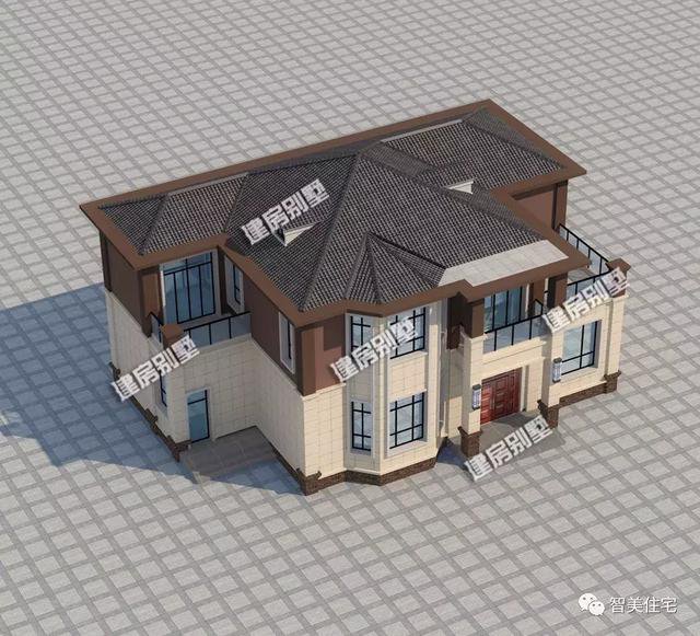 幾款新中式風(fēng)格的農(nóng)村住宅戶型圖，喜歡第一款的比較多