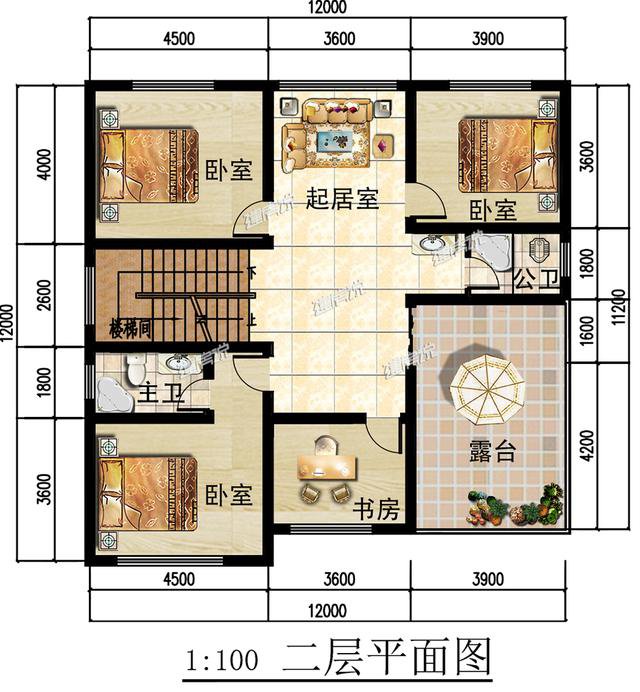 精選3款鄉(xiāng)村3層的歐式民宿戶型圖，設(shè)計(jì)的很實(shí)用