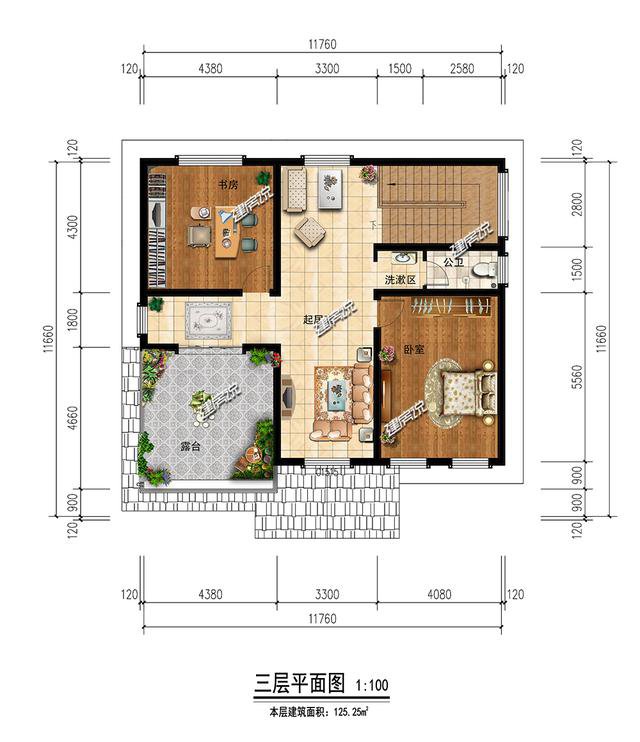 精選3款鄉(xiāng)村3層的歐式民宿戶型圖，設(shè)計(jì)的很實(shí)用
