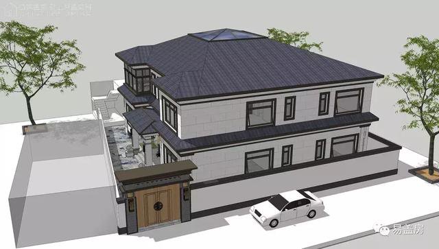 農村自建二層養老住宅戶型圖，比買房便宜多了