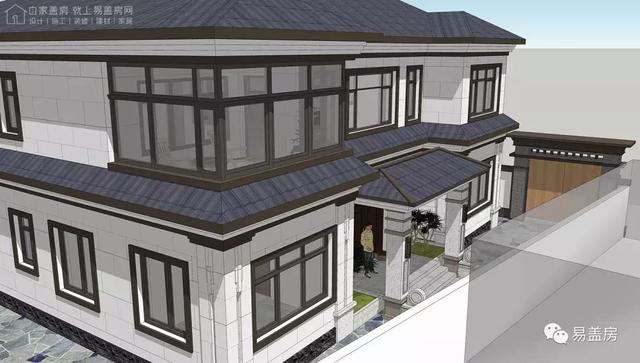 農村自建二層養老住宅戶型圖，比買房便宜多了