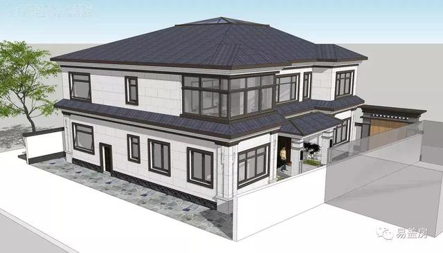 農村自建二層養老住宅戶型圖，比買房便宜多了