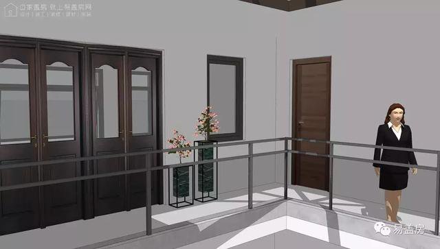 農村自建二層養老住宅戶型圖，比買房便宜多了