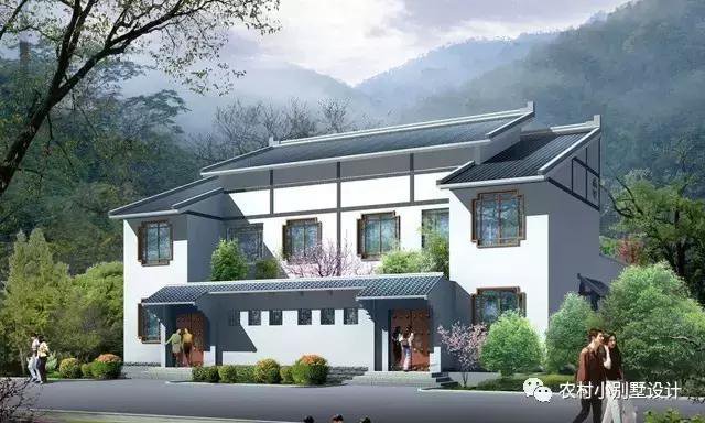 比較接地氣的農村民宿外觀效果圖片大全，看好可以定制戶型