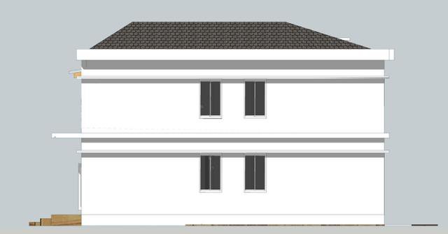 安徽老家自建農村二層住宅戶型圖，帶小院，享受愜意生活