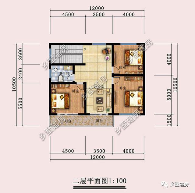 簡易二層房戶型設計方案圖，建一棟漂亮的二層別墅